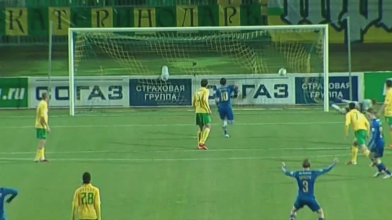 Rasmus Elm's stunner for CSKA Moscow | Russian Premier League | 11-11-2012