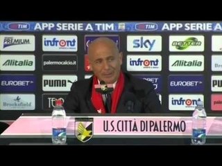 Palermo, Sannino: 'Un sussulto di speranza'