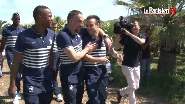 Coupe du monde 2014 : Ribéry souffrant, les supporteurs des Bleus gardent espoir
