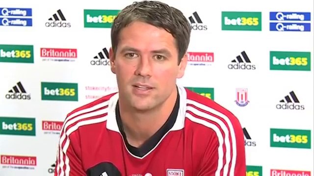 Stoke City v Manchester City new signing Michael Owen wants to make his mark -