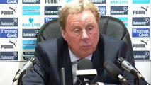 Harry Redknapp Post Tottenham 2-0 Blackburn | English Premier League 2012