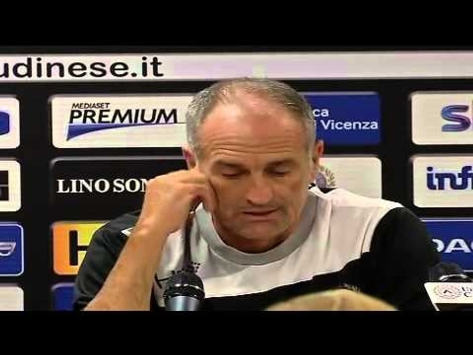 Udinese, Guidolin: 'Non siamo favoriti contro lo Slovan Liberec'