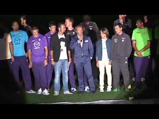In 20mila al Franchi per la presentazione della Fiorentina
