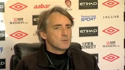 Roberto Mancini Pre Man City v Norwich | English Premier League