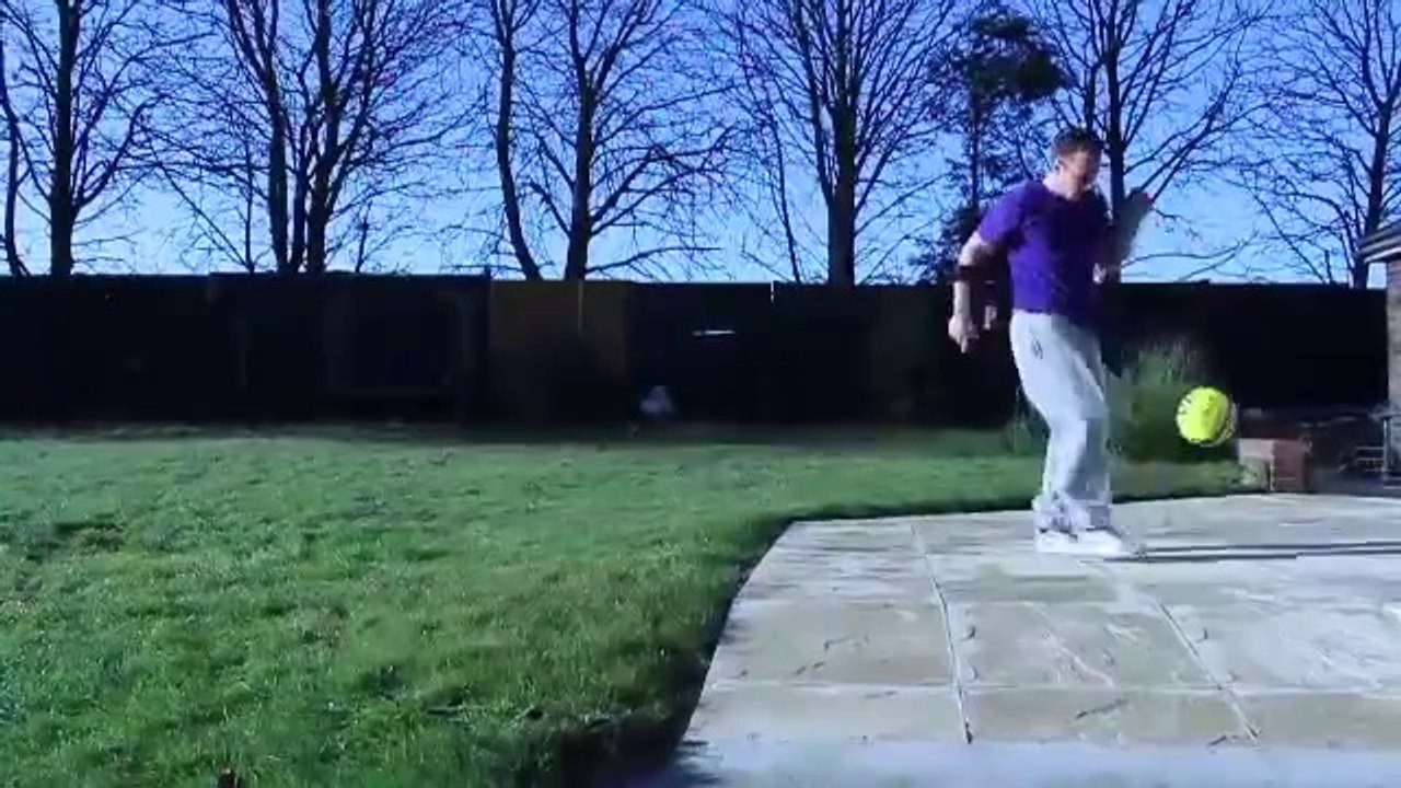 Freestyle football tricks from freerun star Sam Parham | Parkour meets soccer