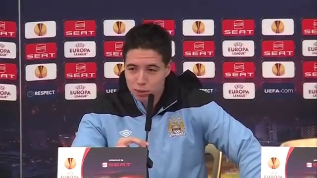 Man City v FC Porto - Samir Nasri on Arsenal and more | Europa League 2011