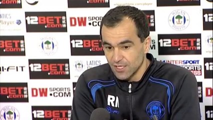 Wigan v West Brom - Martinez on WBA away record | English premier League 2012