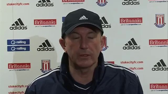 Stoke City v Liverpool - Tony Pulis Pre Liverpool Match | Champions League 2012
