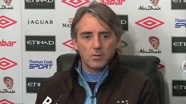 Manchester City v Tottenham - Mancini on transfer progress and more | English Premier League