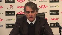 Manchester City 3-0 Fulham - Mancini on playing well - English Premier League 2012