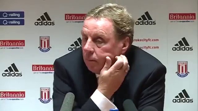 Stoke 2-1 Tottenham - Harry furious about Adebayor decision from referee | Premier League 2011