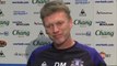David Moyes on deadline transfers - Everton v Man City | EPL 2012