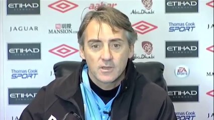 Manchester City v Liverpool - Mancini on the semi final | League Cup