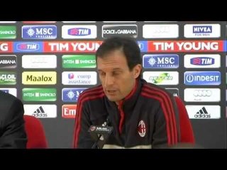 Allegri: 'Balotelli recuperato. Rinnovo? Ci penso a fine stagione'