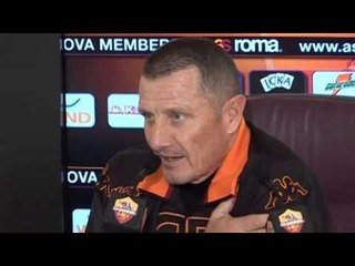 Roma, Andreazzoli: 'Bene Osvaldo; non faccio tabelle...'