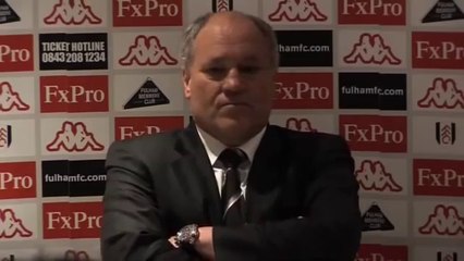 Fulham 2-1 Arsenal - Martin Jol on red card and victory | English Premier League