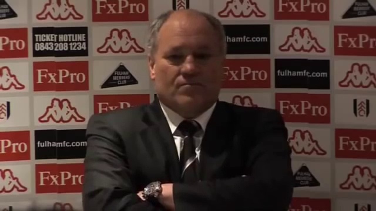 Fulham 2-1 Arsenal - Martin Jol on red card and victory | English Premier League
