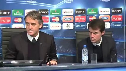 Man City 2-0 Bayern Munich - Mancini disappointed despite win | Champions League 2011-12