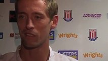 Stoke vs Fulham - Crouch on the fortress at the Britannia | English premier League 2011-12