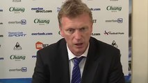 Everton 0-2 Liverpool - Moyes thinks Rodwell sending off ruined game | Premier League 2011-12