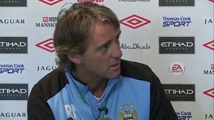 Man City 2-0 Everton - Mancini Hargreaves latest and team news | English Premier League 2011-12