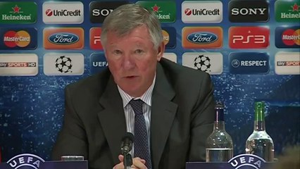 下载视频: Man Utd v Basel - fergie on 'the best competition in the world' | European Champions League 2011-12