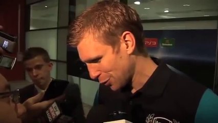 Arsenal 2-1 Olympiakos - Mertersacker on counter attacking football | Champions League 2011-12