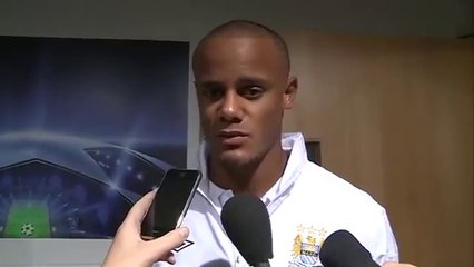 Man City 1-1 Napoli | Vincent Kompany: we defended well | UEFA Champions League 14/09/11