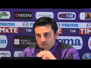 Fiorentina, Montella: 'Pizarro? Nessuna combine sul campionato'