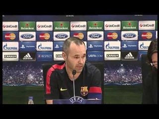 Iniesta: 'Siamo e non siamo Messi-dipendenti'