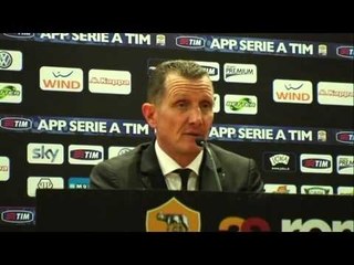 Roma, Andreazzoli: 'Peccato per il risultato'