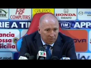 Catania, Maran: 'Prestazione da incorniciare'