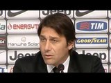 Juve, Conte: 'Il Siena non è il Real Madrid, ma ci farà soffrire. Devo valutare Vidal'