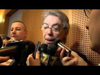 Moratti: 'Berlusconi parla di vittoria della Champions? Ci sono le elezioni...'