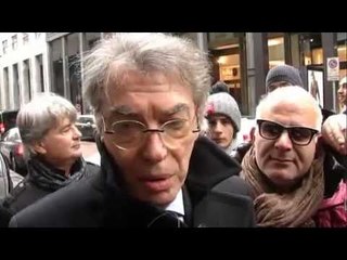Moratti: 'Bravo Stramaccioni a riprendere il derby'
