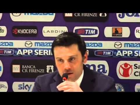 Fiorentina, Montella: 'Grande reazione dopo la Juve'