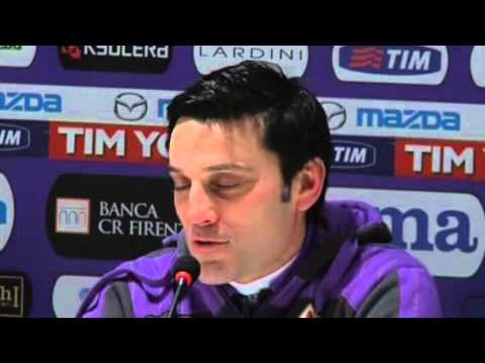 Fiorentina, Montella: 'Rossi talento da recuperare'
