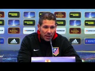 VIDEO Simeone:| 'Voglio il primo posto nel girone'