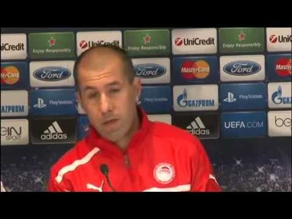 VIDEO Jardim:| 'L'Olympiacos deve vincere'