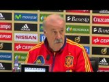 VIDEO Del Bosque: |'Spagna-Francia come uno spareggio'