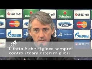 VIDEO Mancini:| 'Prima o poi vincerò la Champions'
