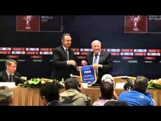 VIDEO Mondiali 2018, Blatter:| 'Passi da gigante in Russia'
