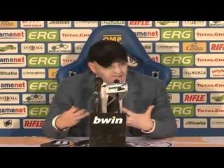 Video Sampdoria, Iachini: 'Siamo solo a fine primo tempo'