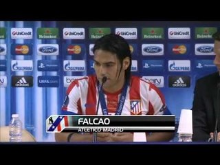 VIDEO Simeone si coccola il Tigre Falcao