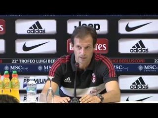 VIDEO Allegri: 'Cassano? Vedremo'