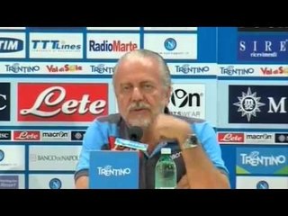 VIDEO De Lauretiis: |'Nessun altro socio nel Napoli'