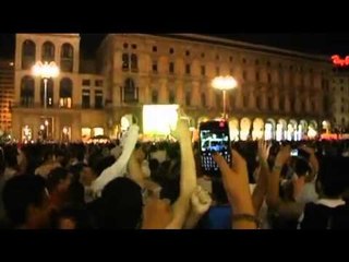 VIDEO Italia in piazza, qui Milano