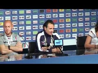 VIDEO Prandelli: 'Il modulo? importante solo per chi difende'