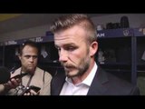 VIDEO MLS, Beckham sprona i suoi dopo la vittoria contro Portland