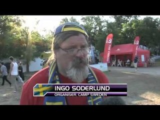 VIDEO Euro 2012, i tifosi svedesi continuano a festeggiare